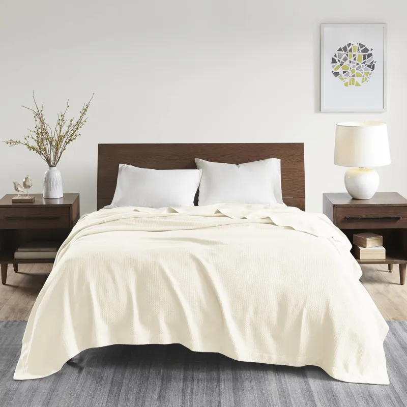 Madison Park 100% Certified Egyptian Cotton Blanket
