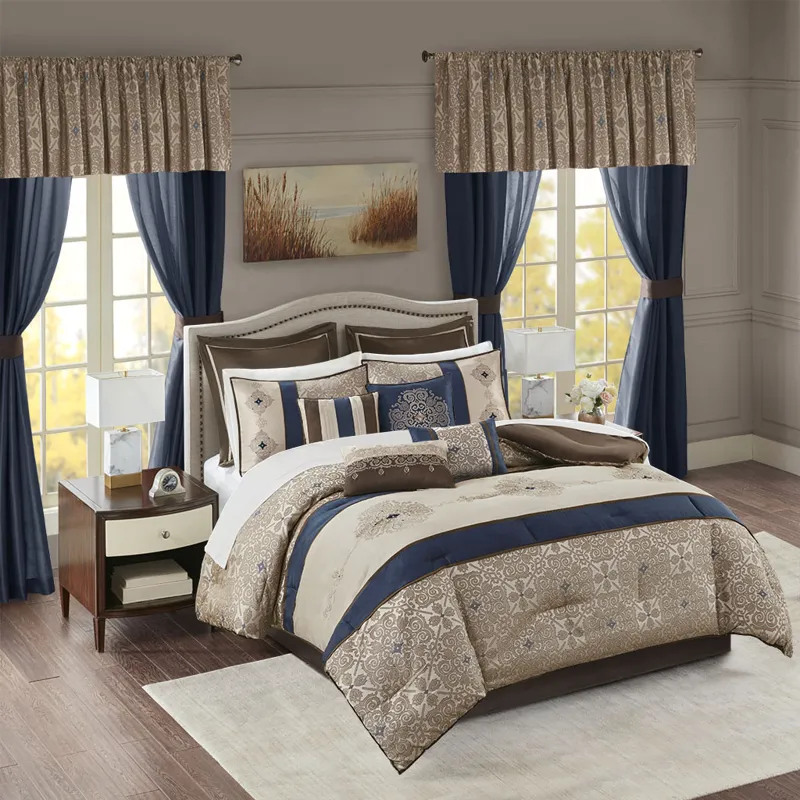 Madison Park Essentials Delaney 24 Piece Room In a Bag