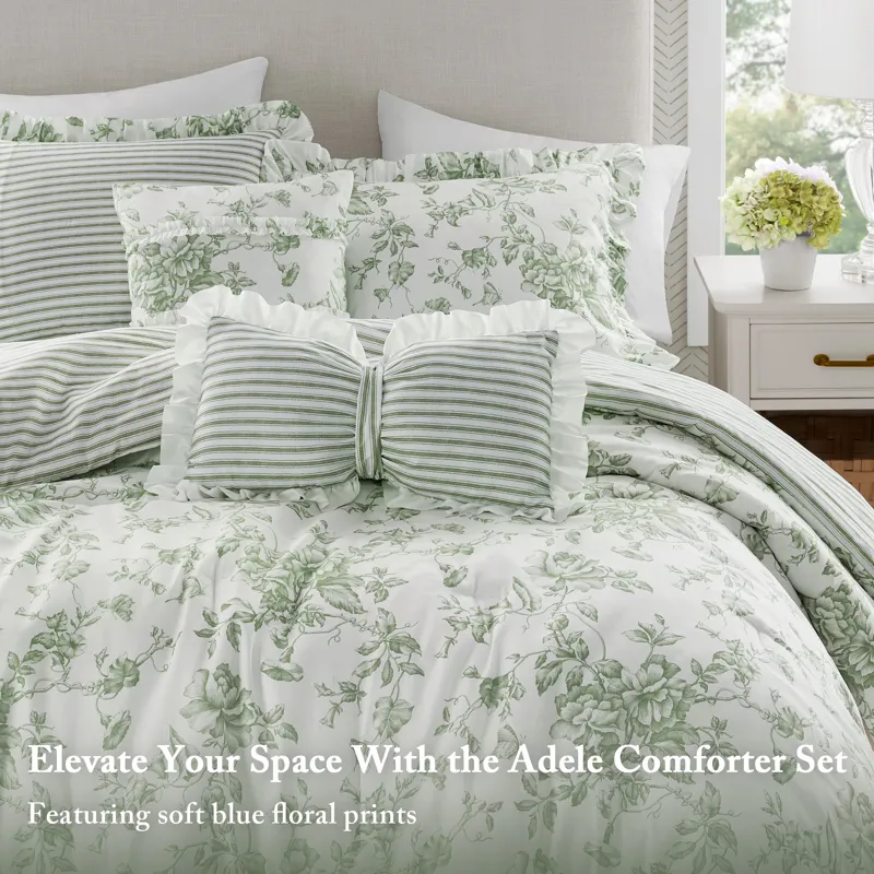 Madison Park Essentials Adele Comforter Set with Decorative Pillows