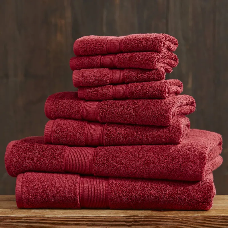 Madison Park Signature 800GSM 100% Cotton 8 Piece Towel Set