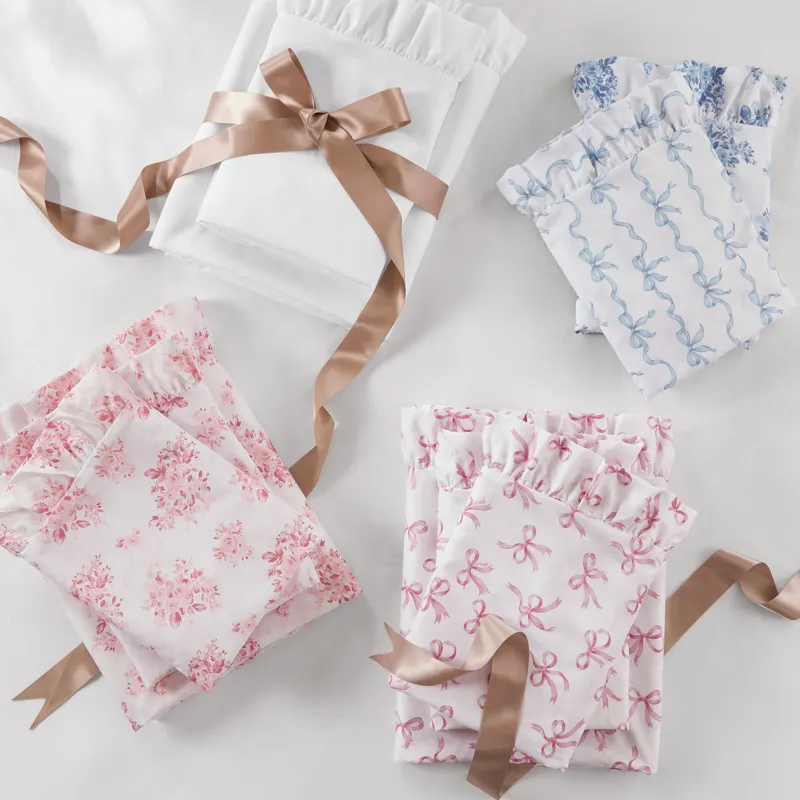 Intelligent Design Microfiber Ruffle Sheets