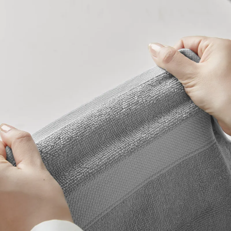 500GSM Plush Towel Set - Charcoal