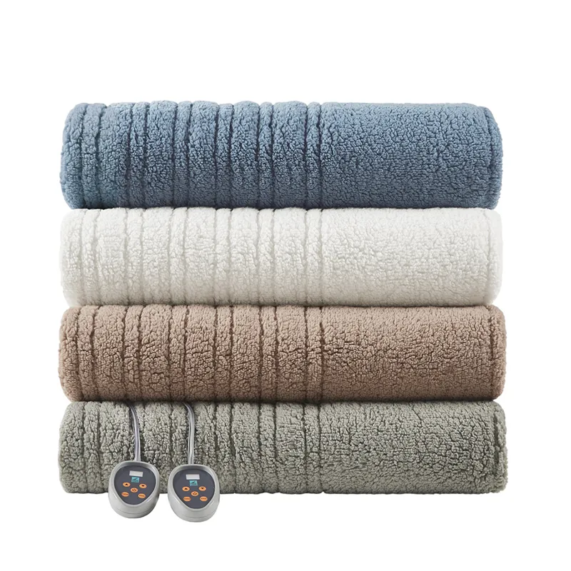 True North by Sleep Philosophy Sherpa Heated Blanket