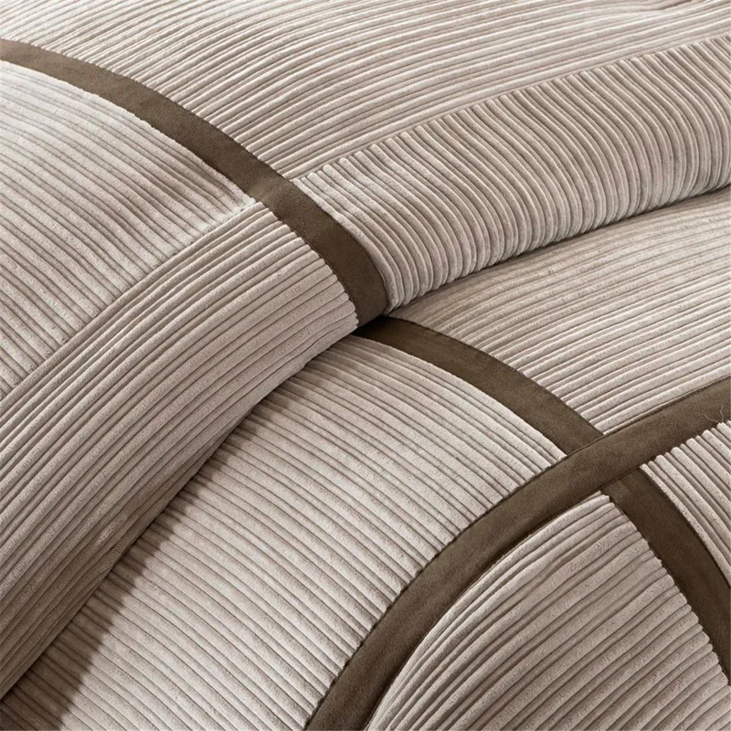 Madison Park Dallas 7 Piece Micro Corduroy Comforter Set