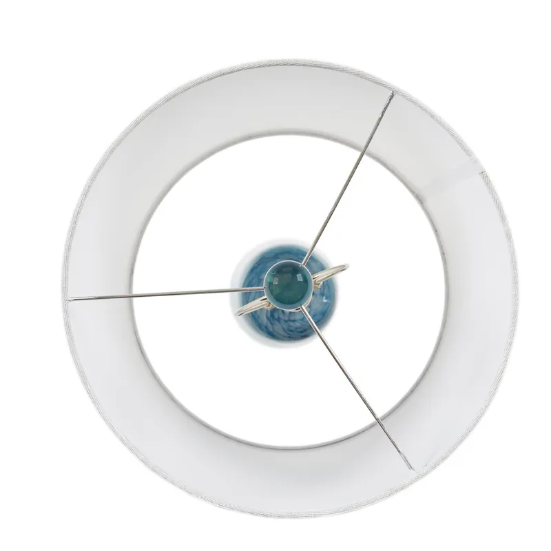 Aquaviva Confetti Glass Table Lamp - Blue