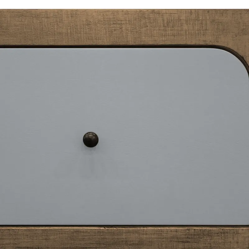 Wyatt Accent Chest Pv/Dr - Brown/Grey