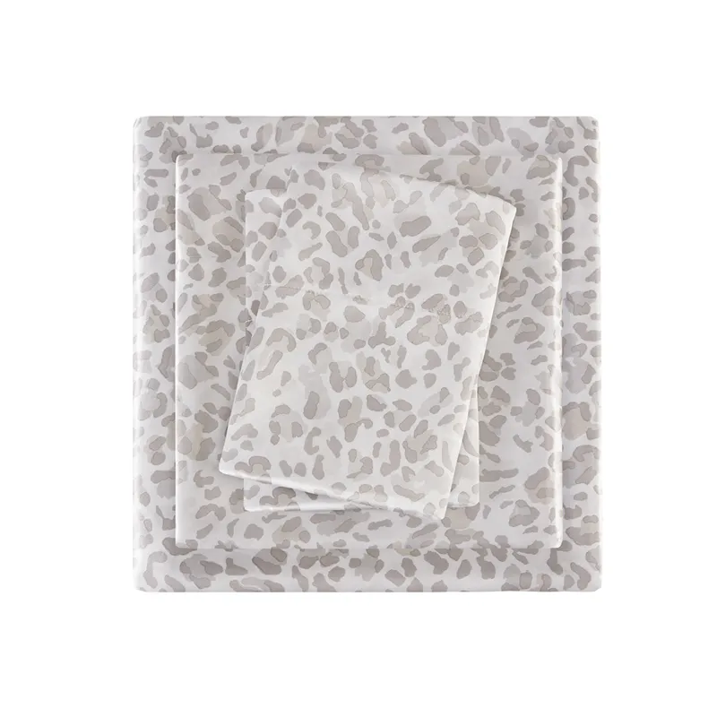 Madison Park Essentials Printed Satin Sheet Set
