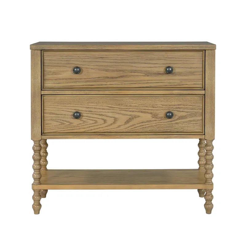 Beckett 2 Drawer Accent Chest - Natural