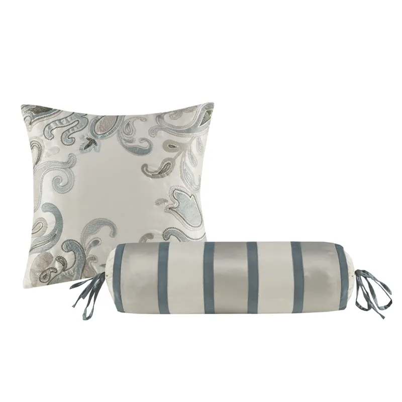 Madison Park Aubrey 12 Piece Comforter Set with Cotton Bed Sheets