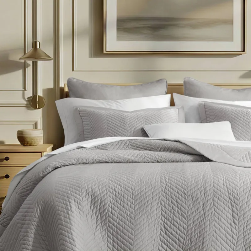 Harbor House Liam Hotel 3 Piece Cotton Quilt Set