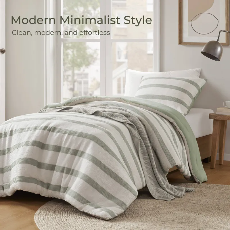 Super Listing Merritt Yarn-dyed Striped Comforter