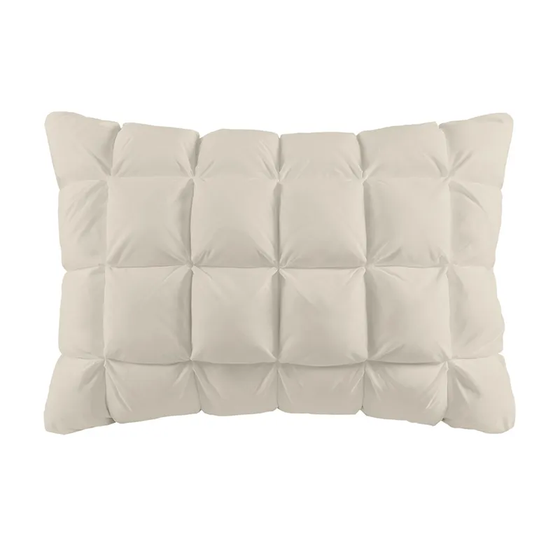 Stay Puffed Overfilled Pillow Protector Single Piece - Tan
