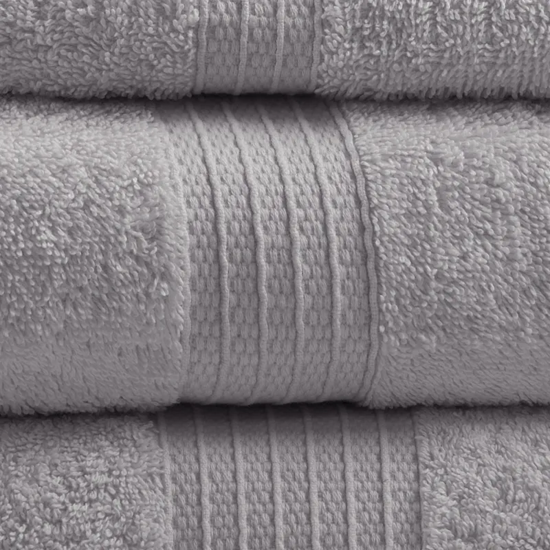 Madison Park Organic 6 Piece Organic Cotton Towel Set