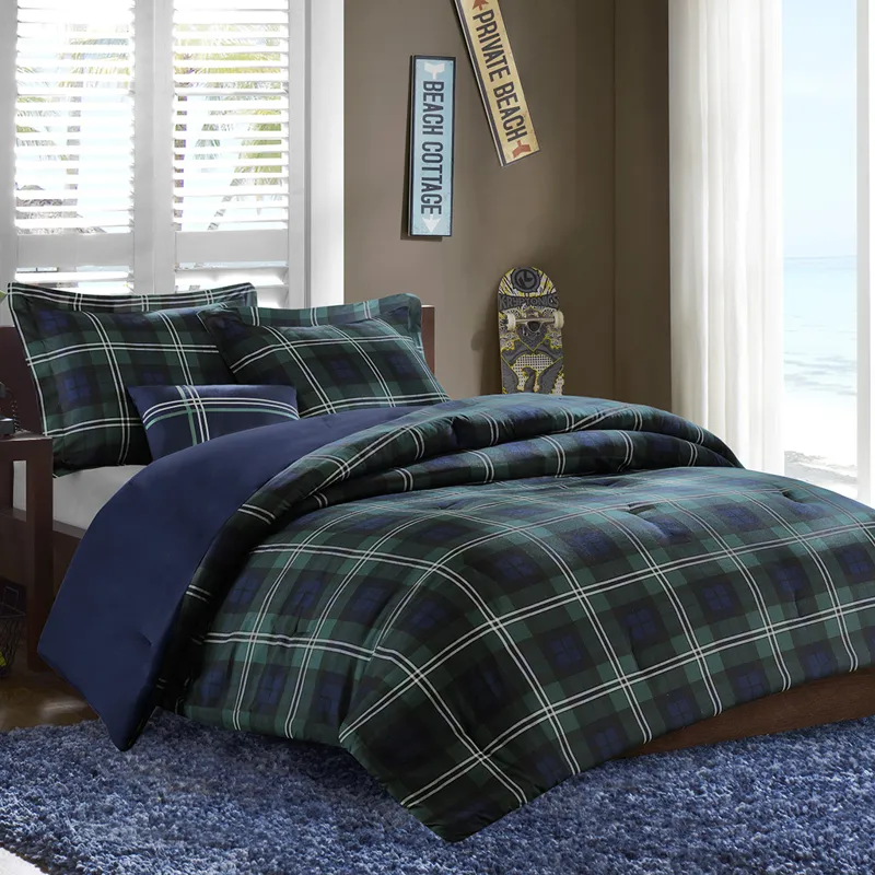 Brody Twin/Twin XL Comforter Set - Blue
