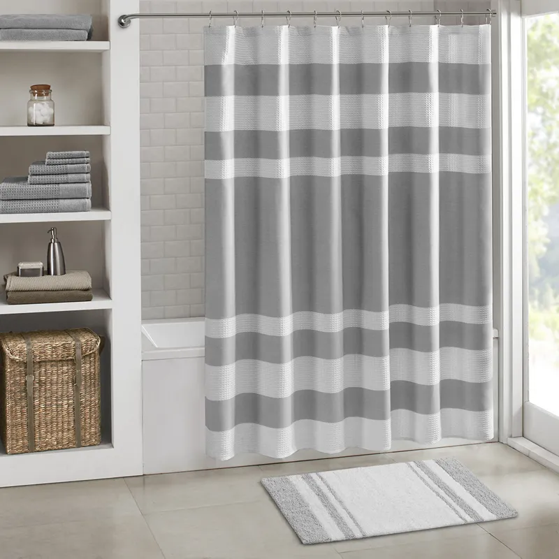Madison Park Spa Cotton Reversible Bath Rug