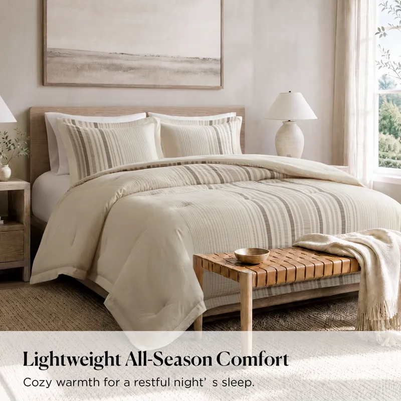 Harbor House Blue Ellery 3pcs Comforter Set