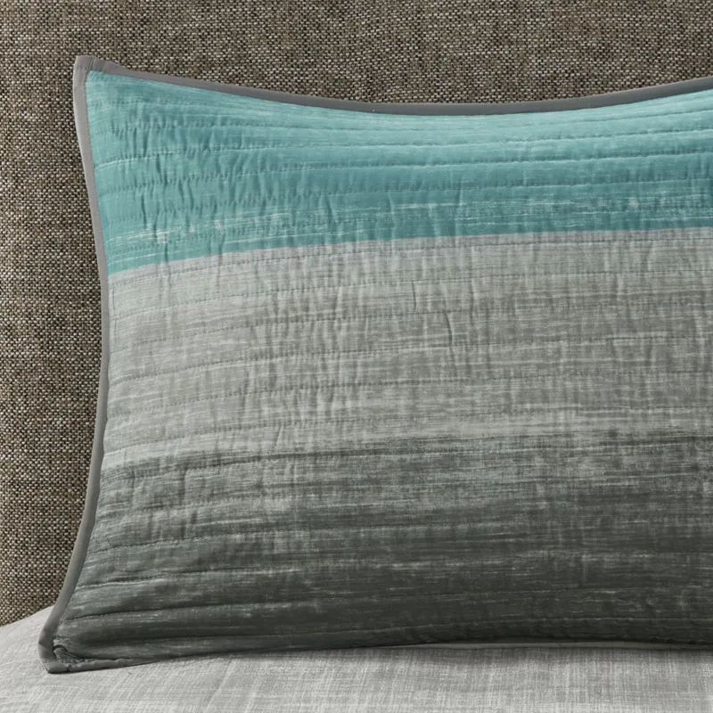 Madison Park Essentials Saben Quilt Set with Cotton Bed Sheets