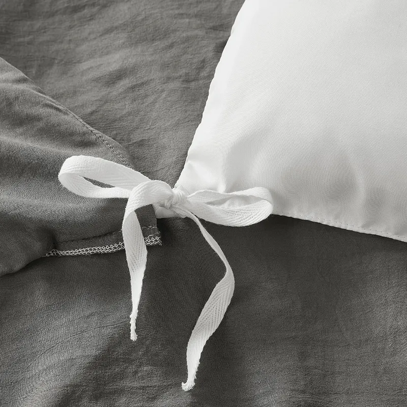 Comfort Spaces Walker Soft Washed Pleated Comforter Set