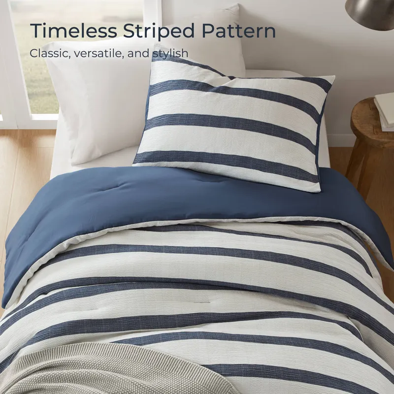 Super Listing Merritt Yarn-dyed Striped Comforter