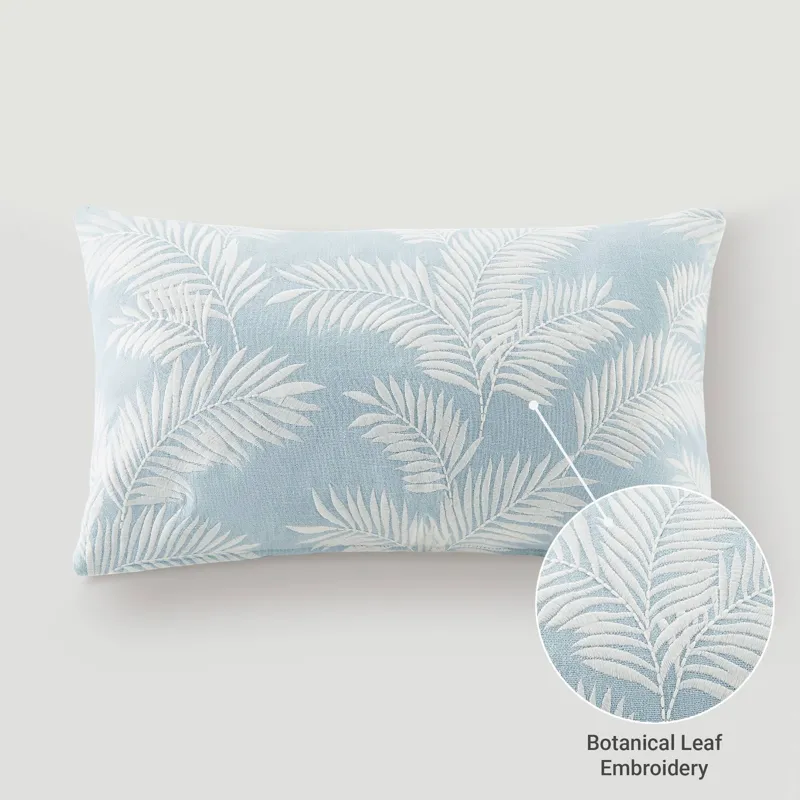Harbor House Ella Botanical 1 Piece Cotton Pillow Cover