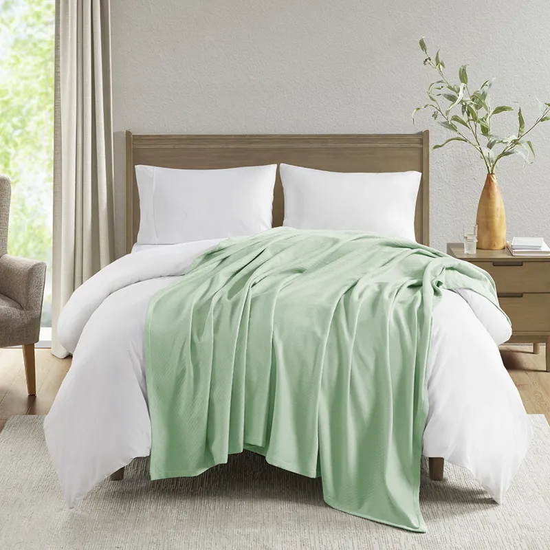 Madison Park Liquid Cotton Blanket
