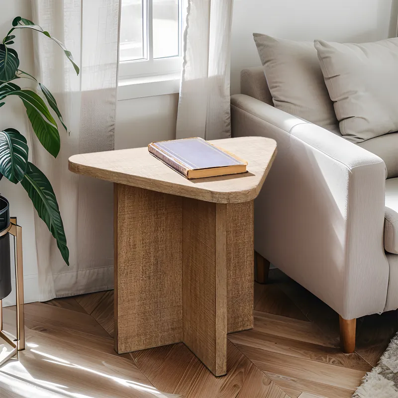 Trey End Table - Brown