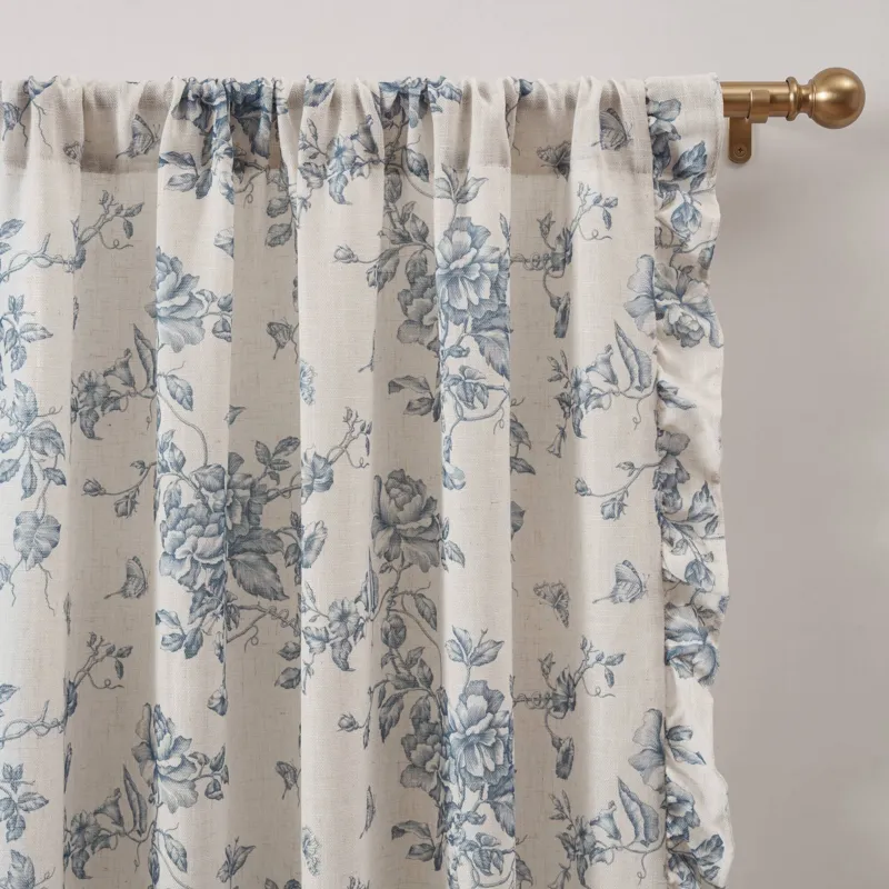 Madison Park Adele Ruffle Window Panel