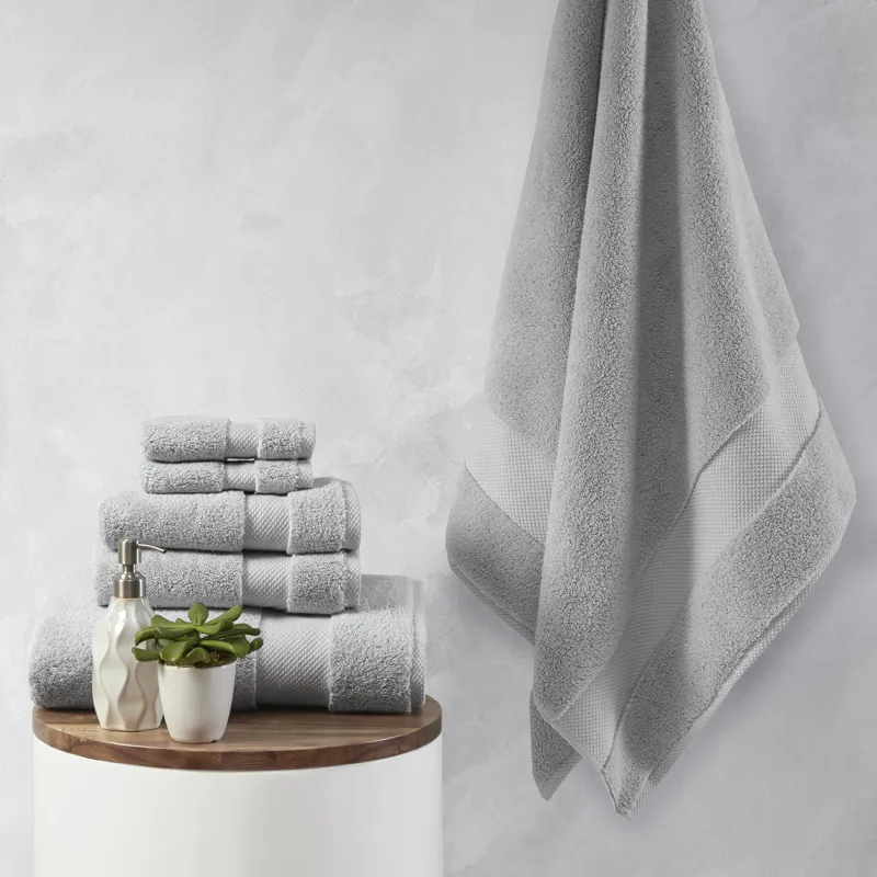 Madison Park Signature Splendor 1000gsm 100% Cotton 6 Piece Towel Set