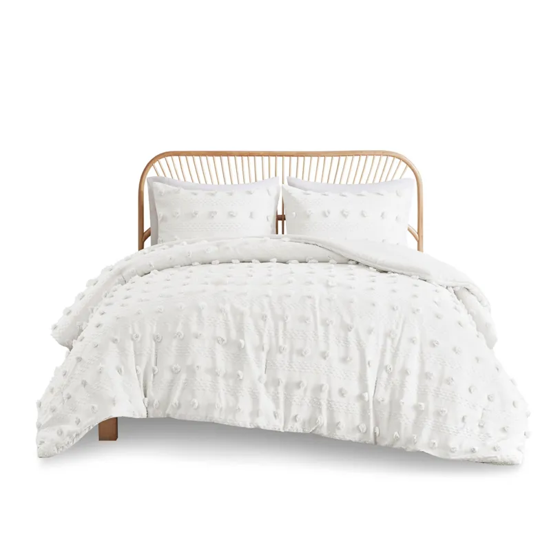 Intelligent Design Lucy Clip Jacquard Comforter Set