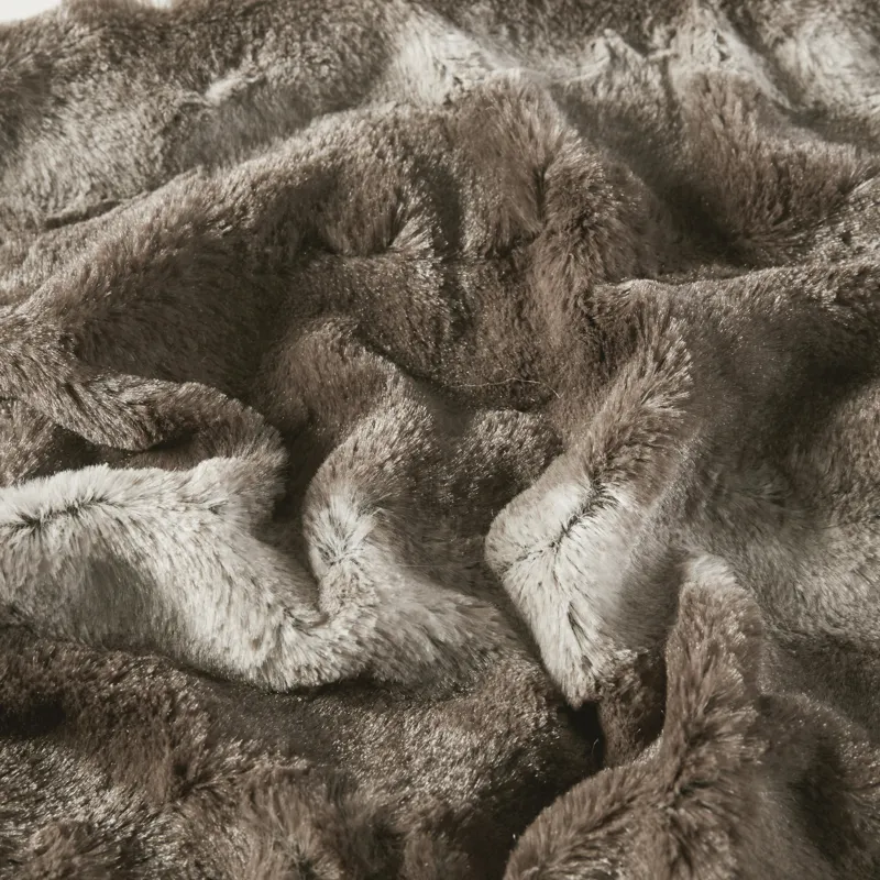 Madison Park Zuri Faux Fur Throw