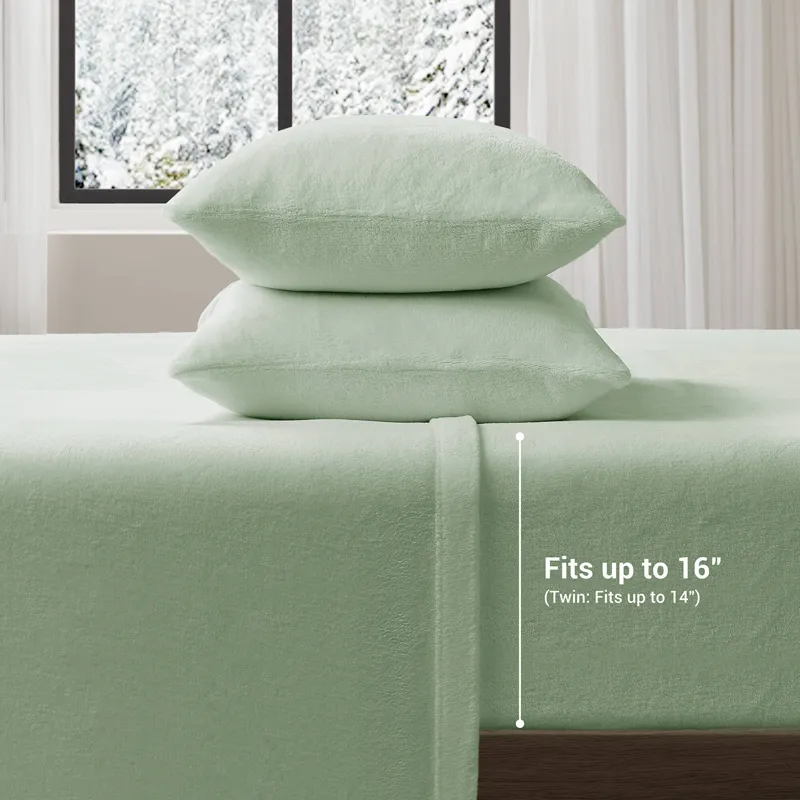 True North by Sleep Philosophy Soloft Plush Micro Plush Sheet Set