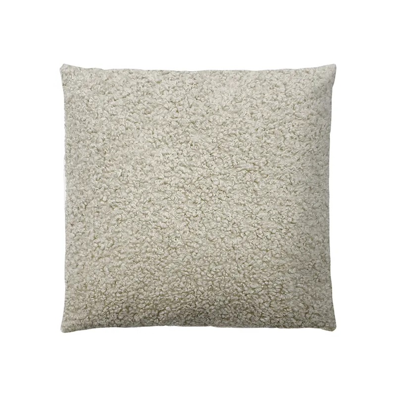 Tara Solid Boucle Square Pillow - Beige