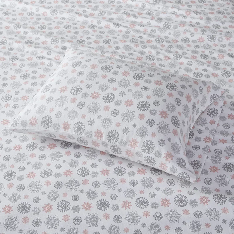 True North by Sleep Philosophy Cozy Cotton Flannel Printed Sheet Set