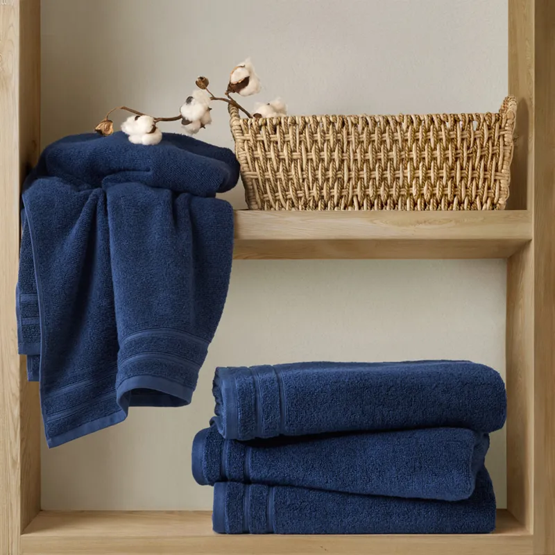 Comfort Spaces 400GSM Essential Bundle Quick Dry 100% Cotton Towel Set