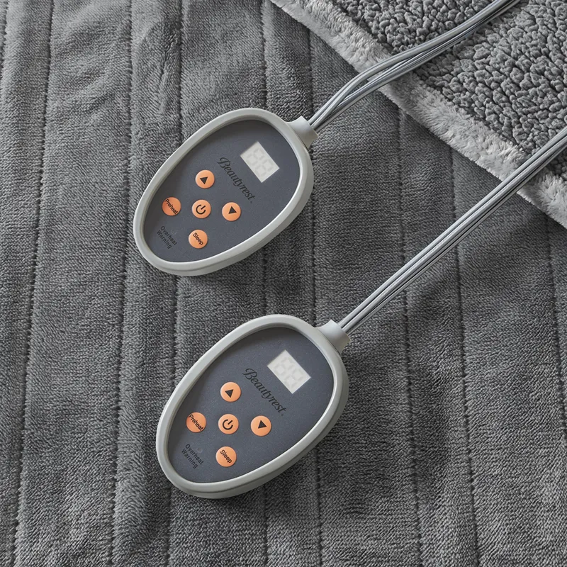 Beautyrest Heated Microlight to Berber Blanket