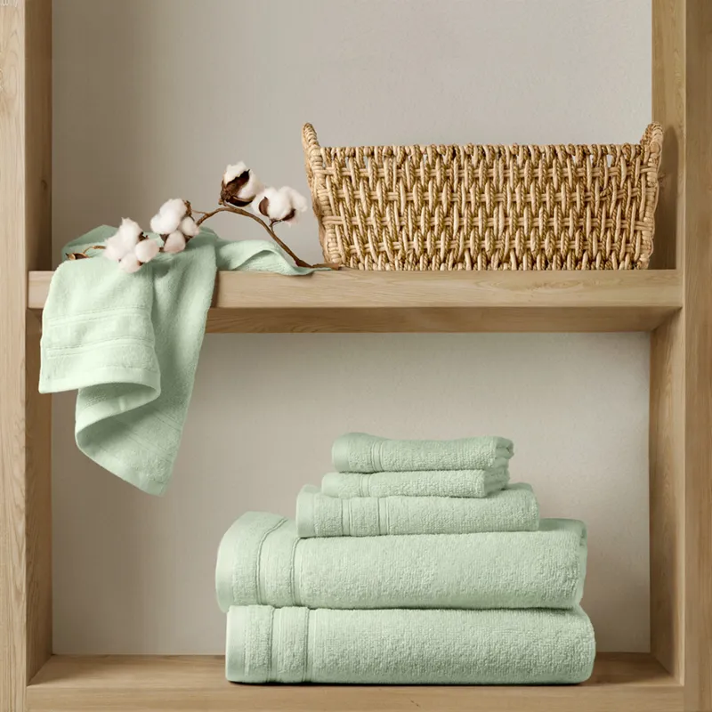 Comfort Spaces 400GSM Essential Bundle Quick Dry 100% Cotton Towel Set