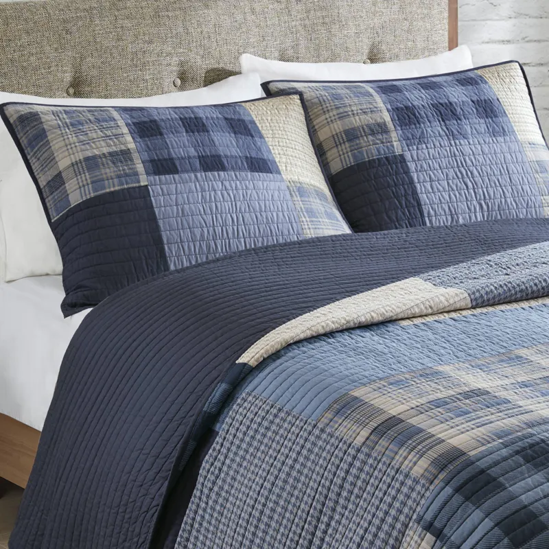Woolrich Winter Hills Oversized Cotton Quilt Set