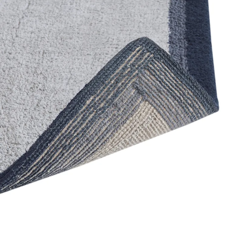 Amherst Cotton Tufted Bath Rug - Navy