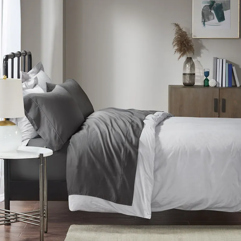 Madison Park 1500 Thread Count Cotton Blend 4 PC Sheet Set
