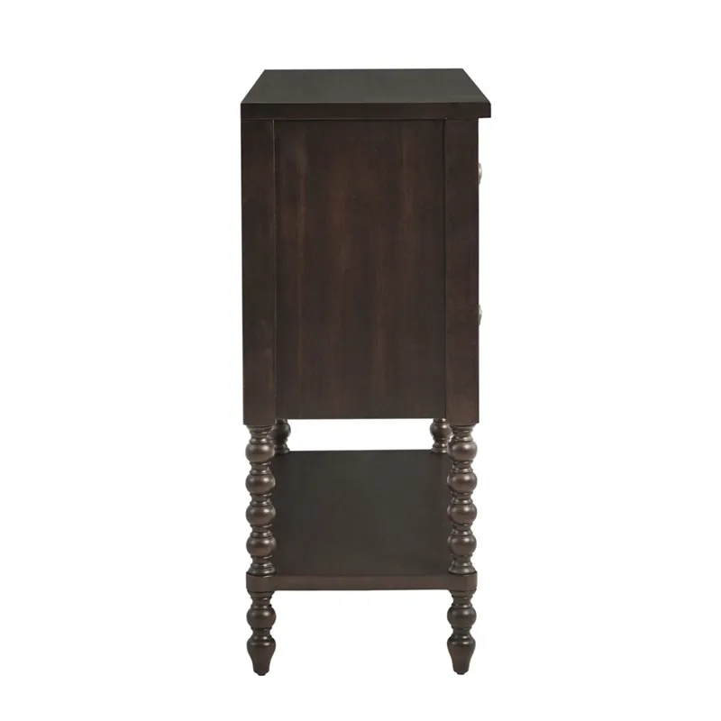 Beckett 2 Drawer Accent Chest - Morocco Brown