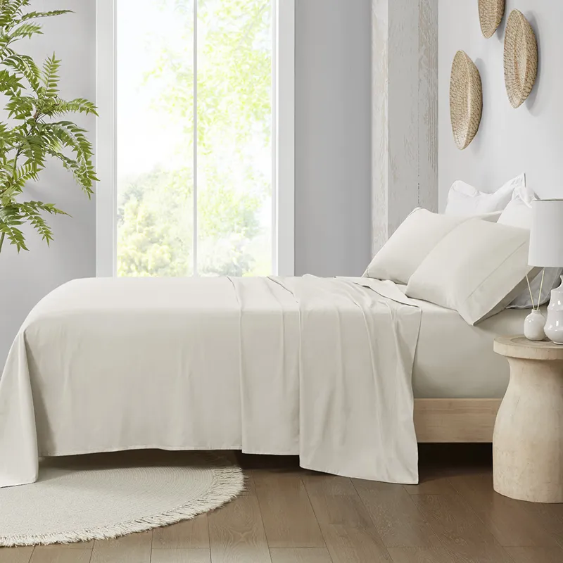 Madison Park 300 Thread Count 100% Organic Cotton Deep Pocket Sheet Set