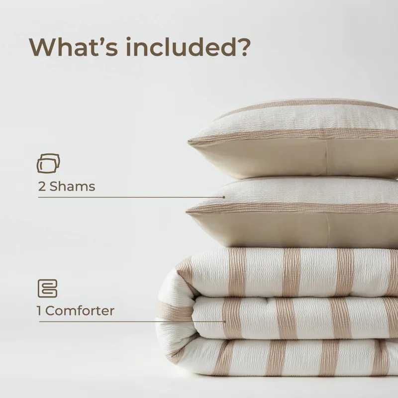 Super Listing Merritt Yarn-dyed Striped Comforter