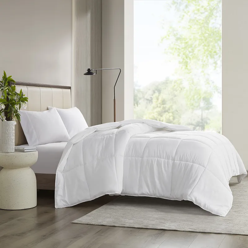 Madison Park Winfield 300 Thread Count Cotton Shell Luxury Down Alternative Comforter