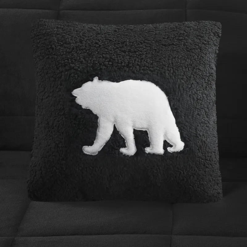 Woolrich Alton Plush to Sherpa Down Alternative Comforter Set