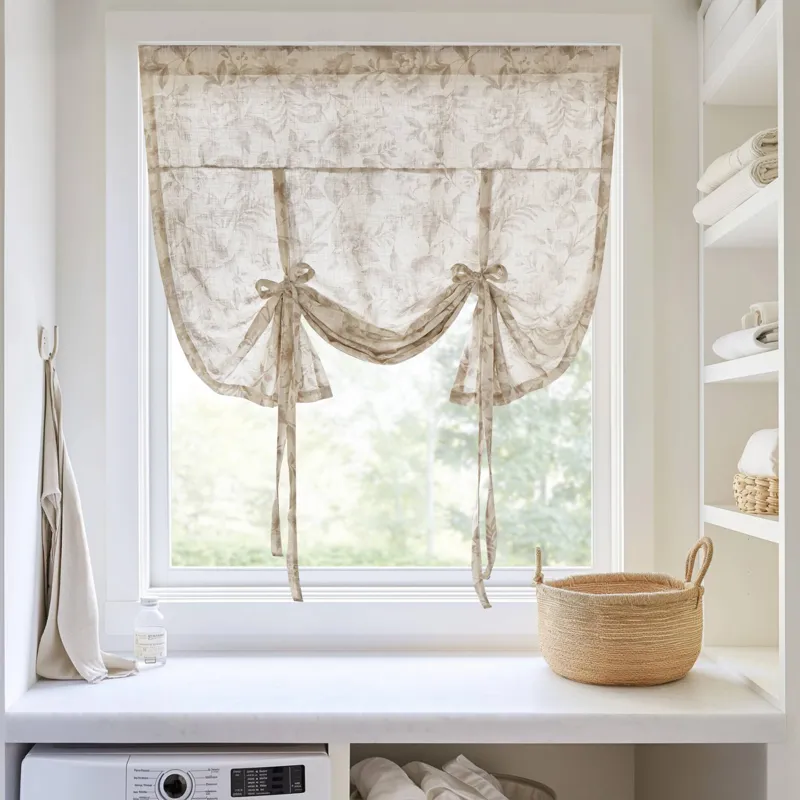 Madison Park Lana Floral Window Panel