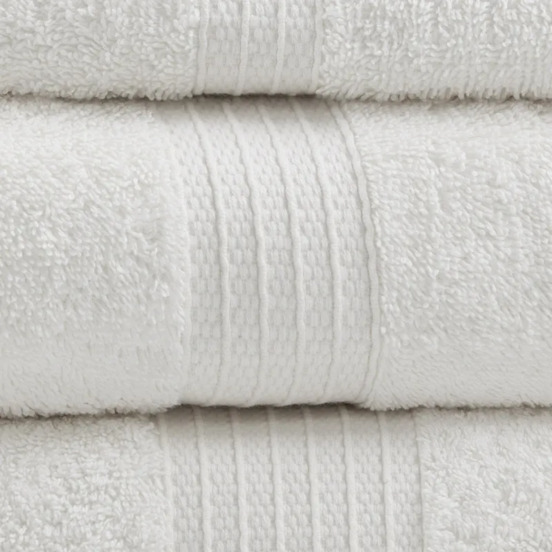 Madison Park Organic 6 Piece Organic Cotton Towel Set