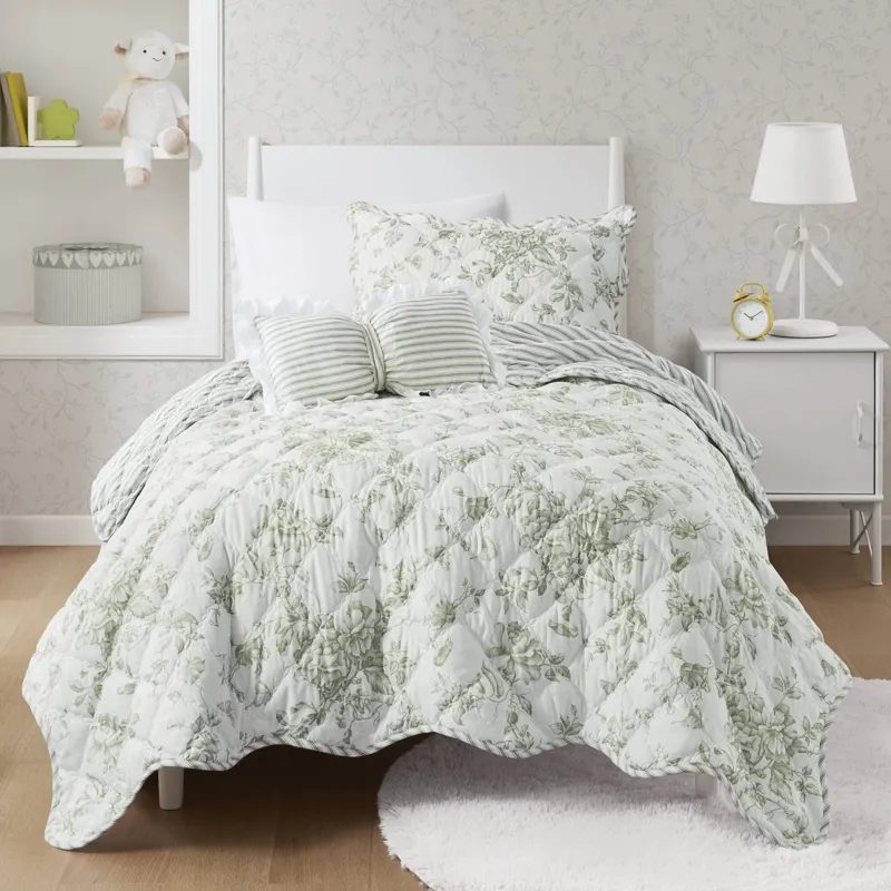 Madison Park Essentials Adele Quilt Set