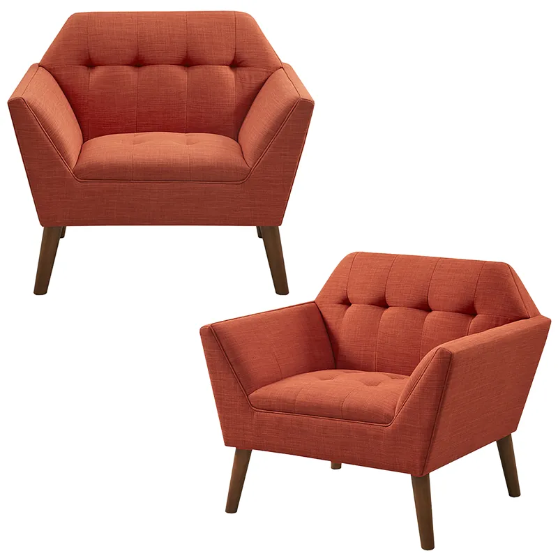 Newport Lounge Chair Set of 2 - Spice