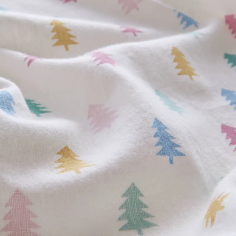 Intelligent Design Cozy Soft Cotton Flannel Printed Sheet Set