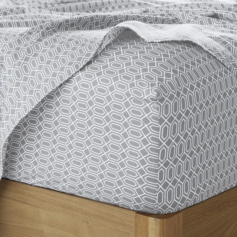 510 Design 144 Thread Count Cotton Printed Sheets
